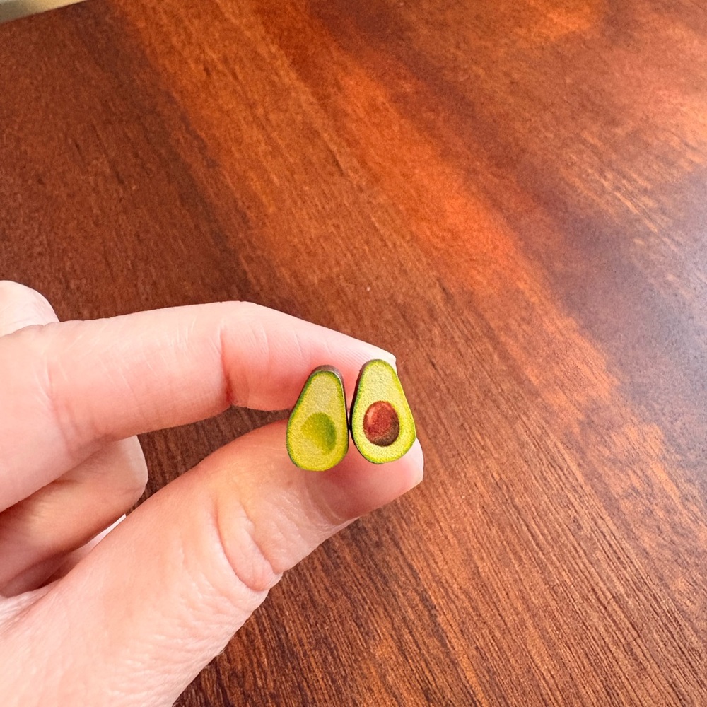 Avocado Earrings